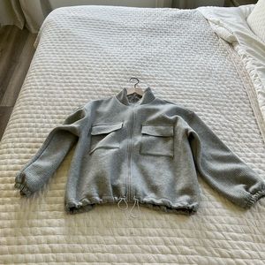 Madewell cinch waist jacket
